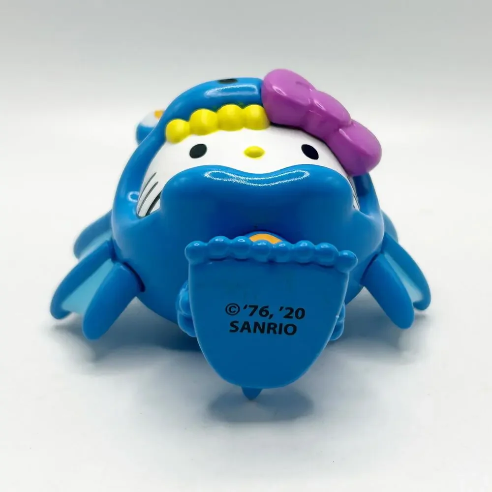 Kidrobot x Sanrio Hello Kitty Kaiju Vinyl Aquados Blue Figure - Picture 6 of 6